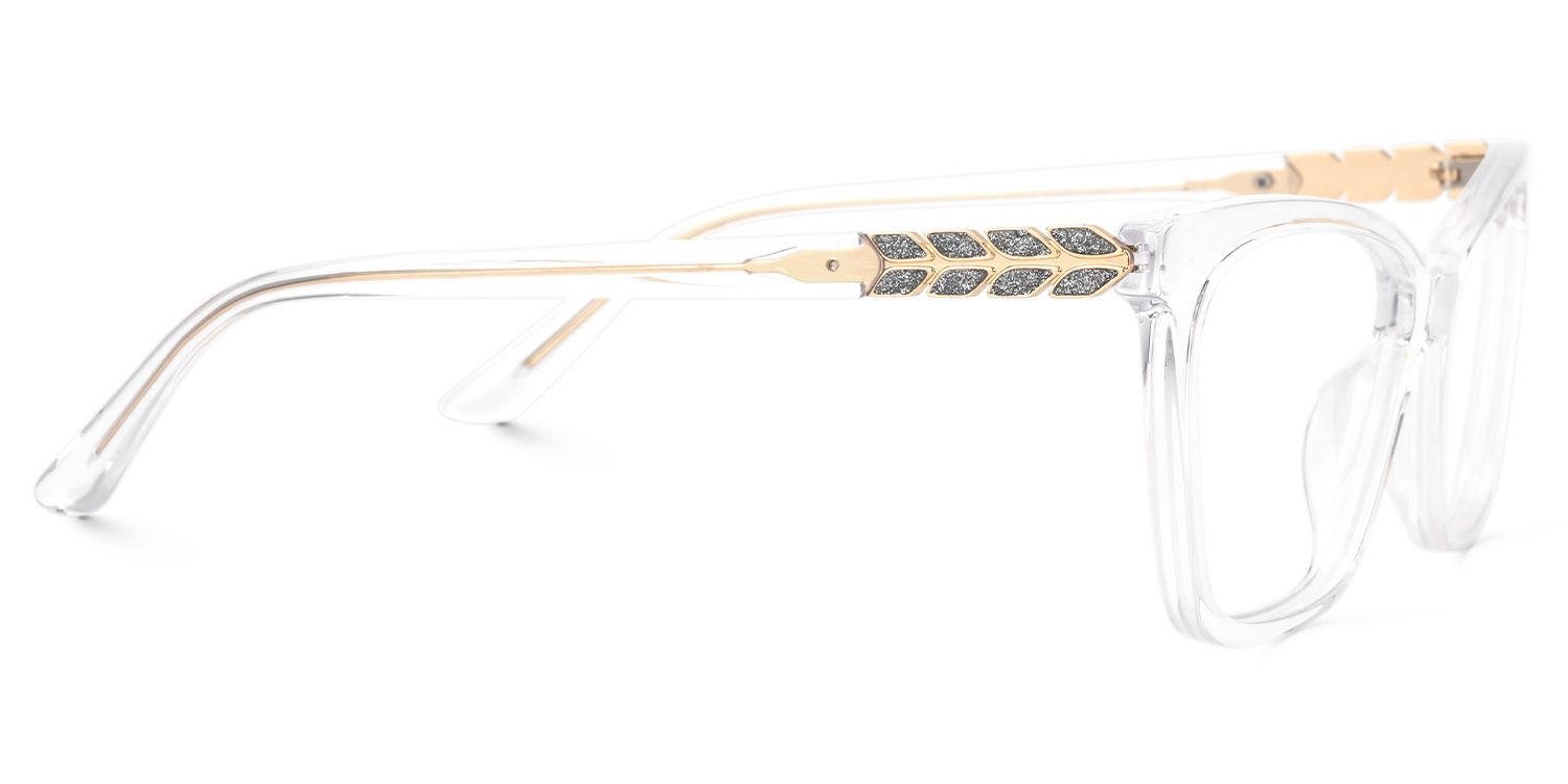 Fidelia - Butterfly Crystal Eyeglasses | Vooglam 4