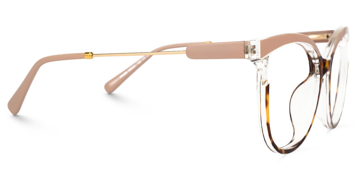 Emanuel - Cat Eye Brown/Tortoise Eyeglasses | Vooglam 4