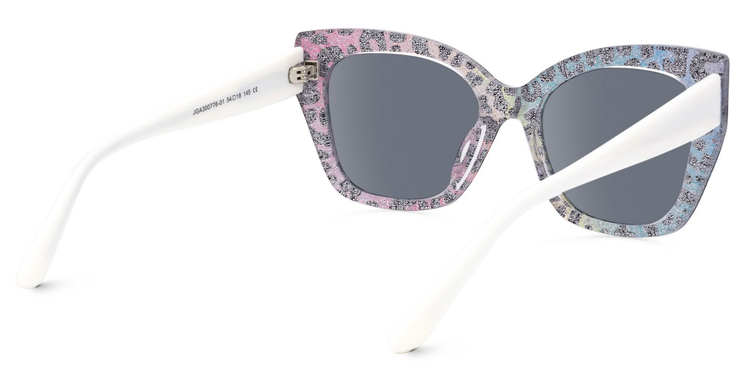 Haidera - Cat Eye Multicolor Sunglasses | Vooglam display picture 1