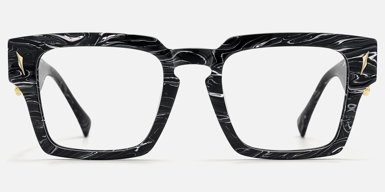Stiletto - Rectangle Black Eyeglasses product image