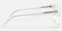 Strobe - Rectangle Transparent Eyeglasses | Vooglam Side View