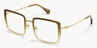 Harmony - Square Brown Eyeglasses - 2