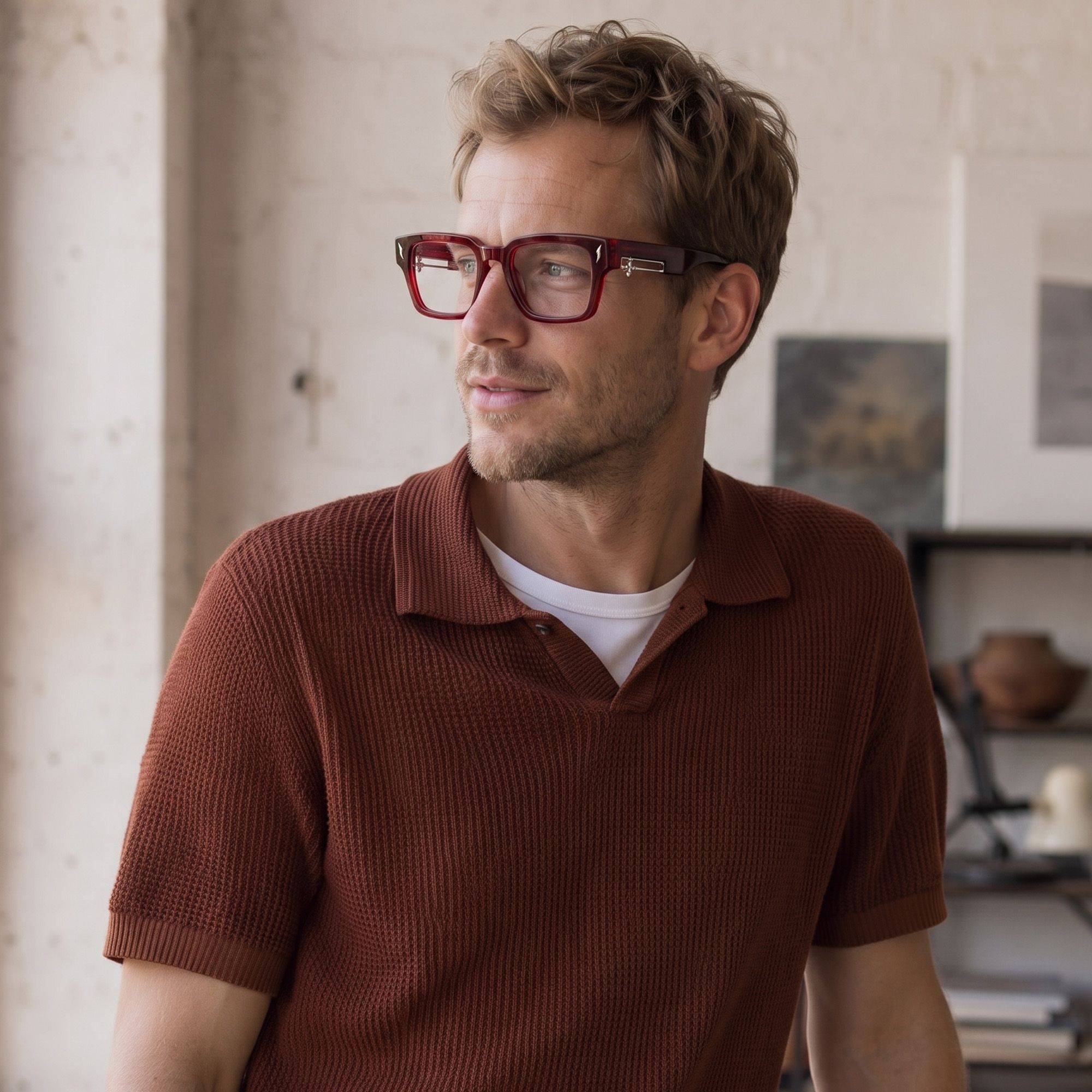 Explore the design story of Stiletto - Transparent Red Gohtic Sword Glasses | Vooglam 3