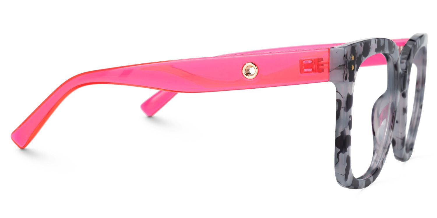 Ellema - Square Tortoise Eyeglasses | Vooglam 4