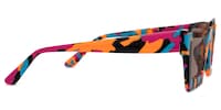 Dardhan - Rectangle Multicolor Sunglasses - 4