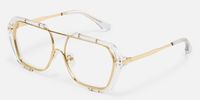 Porsha - Aviator Crystal Eyeglasses