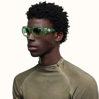 The Geologist - Geometric Green Eyeglasses - 8