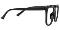 Faina - Square Black Eyeglasses | Vooglam 