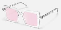 Eilis - Square Crystal Acetate Eyeglasses | Vooglam Front View