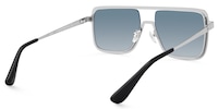 Padraic - Aviator Silver Sunglasses - 4