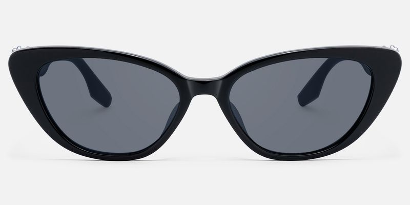 No Fate - Cat Eye Black Sunglasses