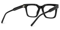 Feleti - Rectangle Black Eyeglasses | Vooglam Side View