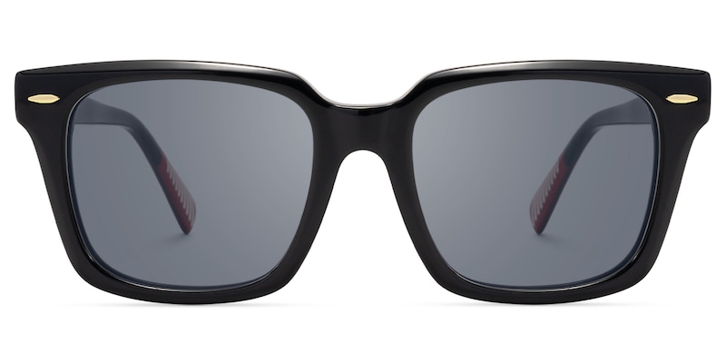 Valor - Square Black Sunglasses