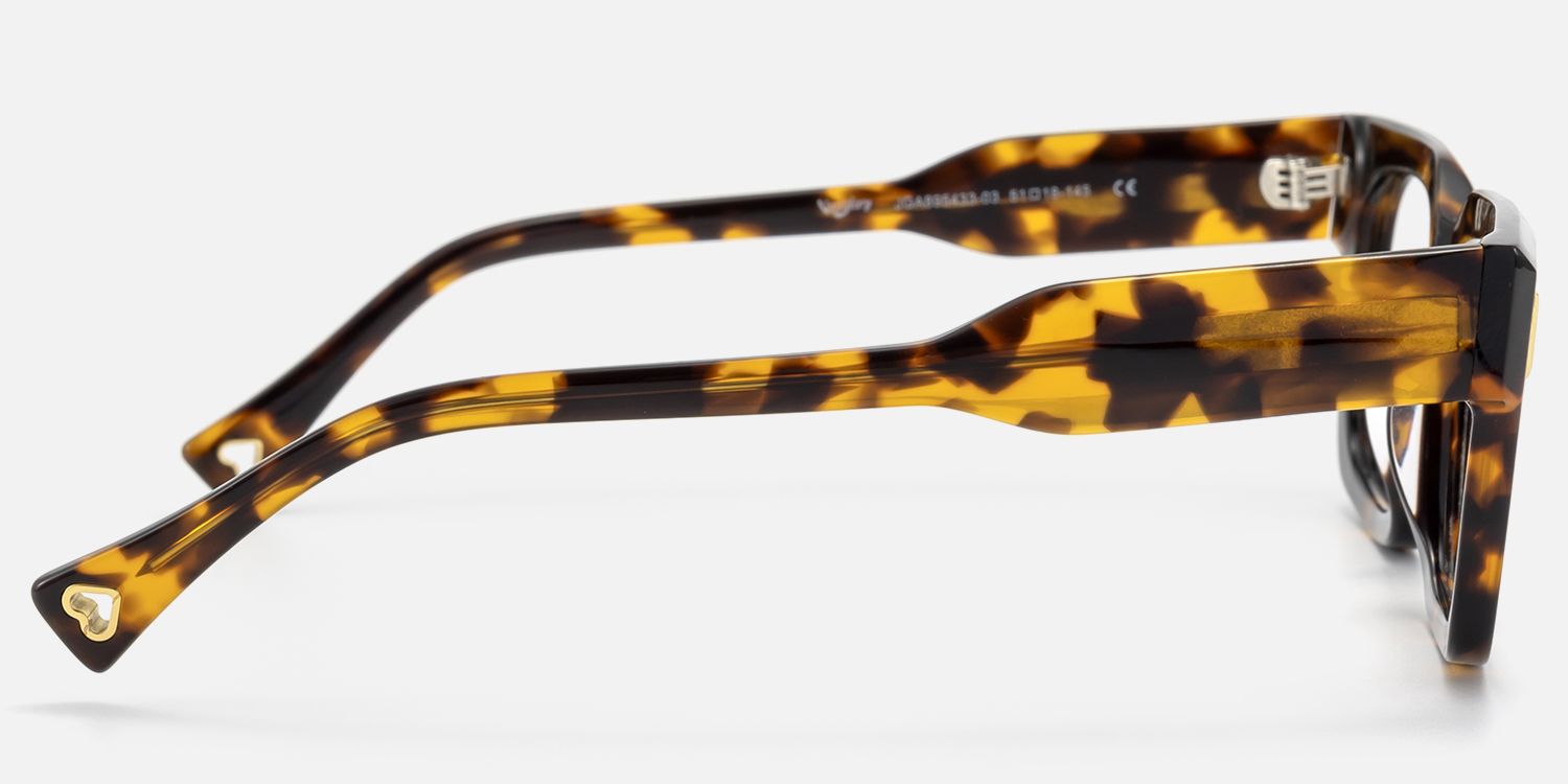 Mahola - Rectangle Tortoise Eyeglasses product detail 3