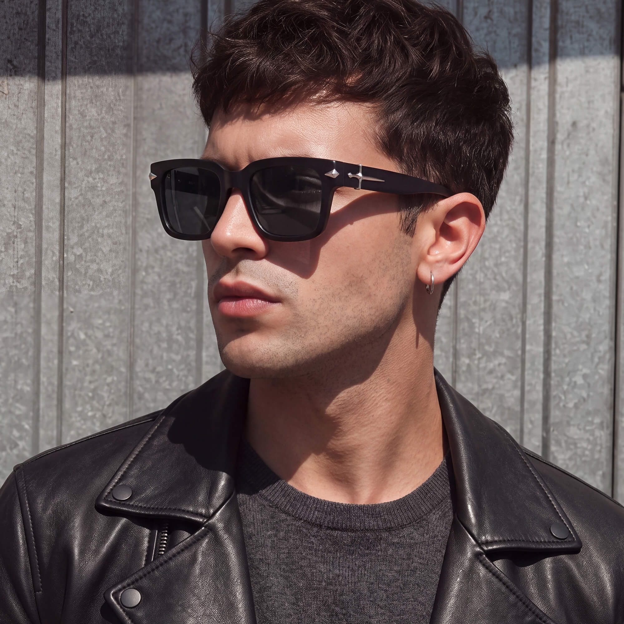 Vooglam Street Style in Real Life: Covenant - Thick Acetate Sword Sunglasses by Vooglam