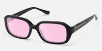 Mies - Rectangle Black Sunglasses