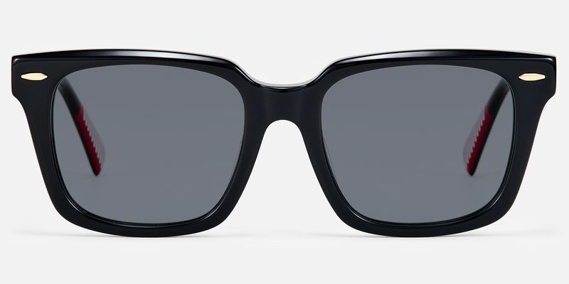 Valor - Square Black Sunglasses