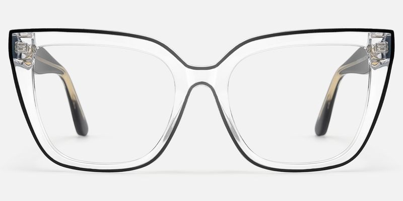 Jessye - Butterfly Black/Crystal Eyeglasses