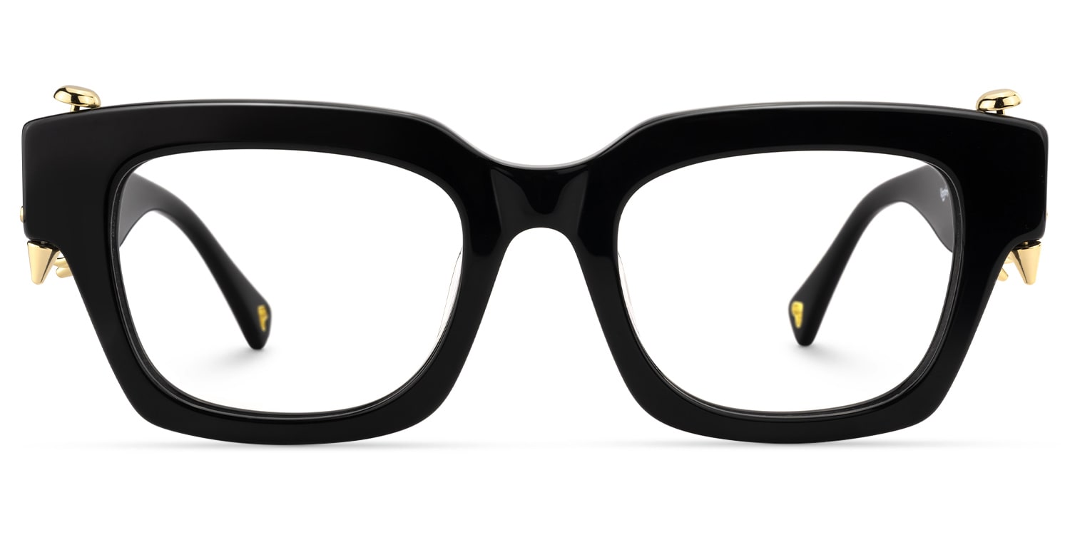 

Sabrina - Rectangle Black Eyeglasses