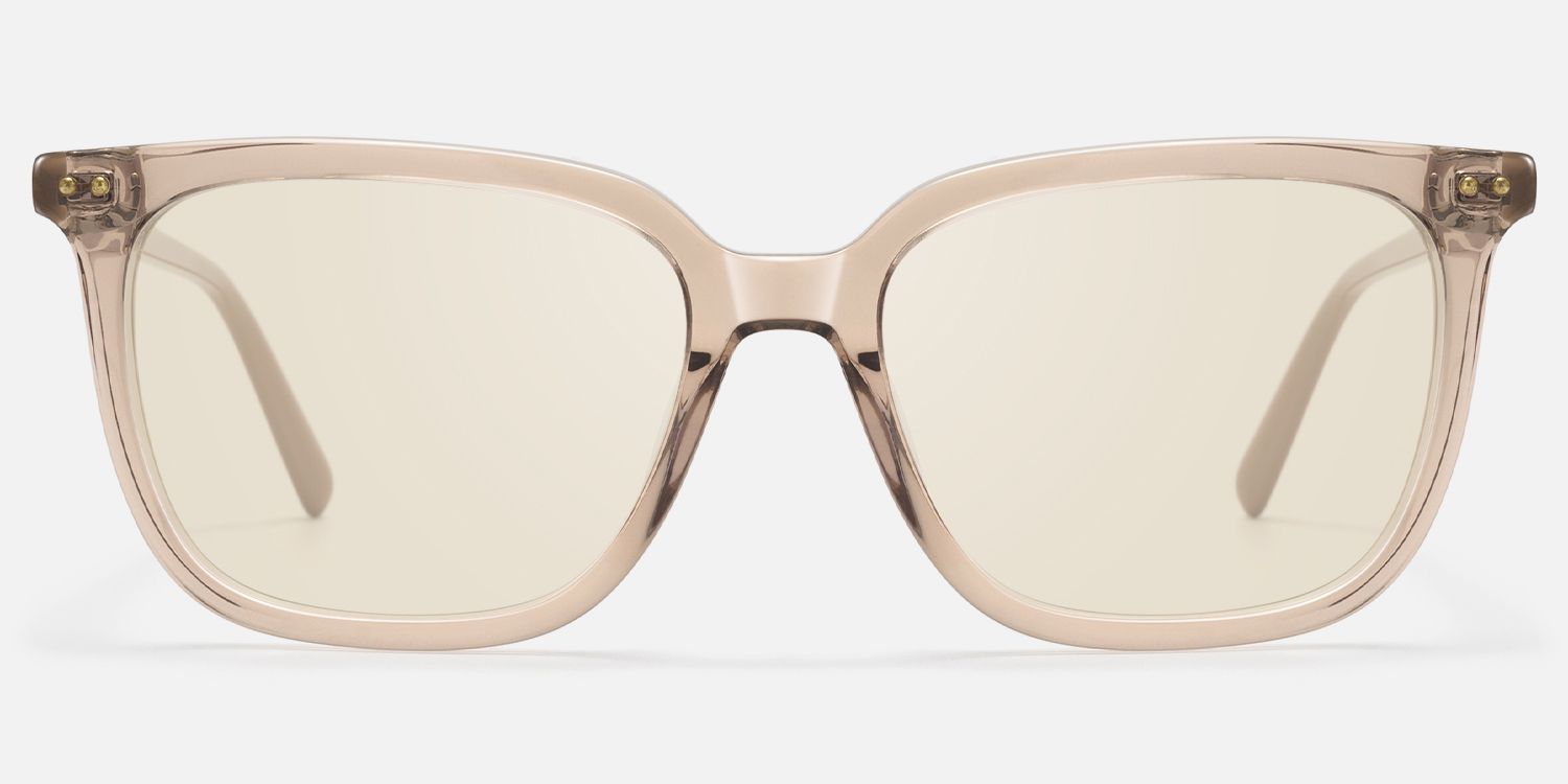 Terra - Square Champagne Sunglasses product detail 2