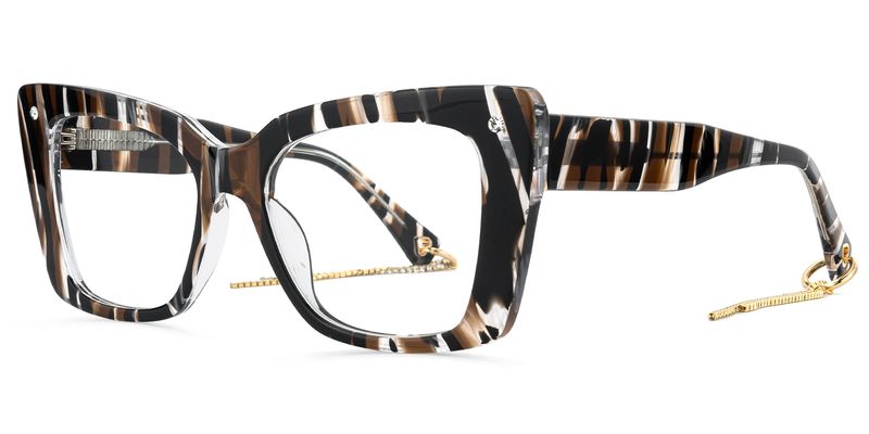 Rosa - Butterfly Pattern Eyeglasses