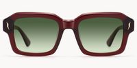 Blindspot - Square Red Sunglasses - 1