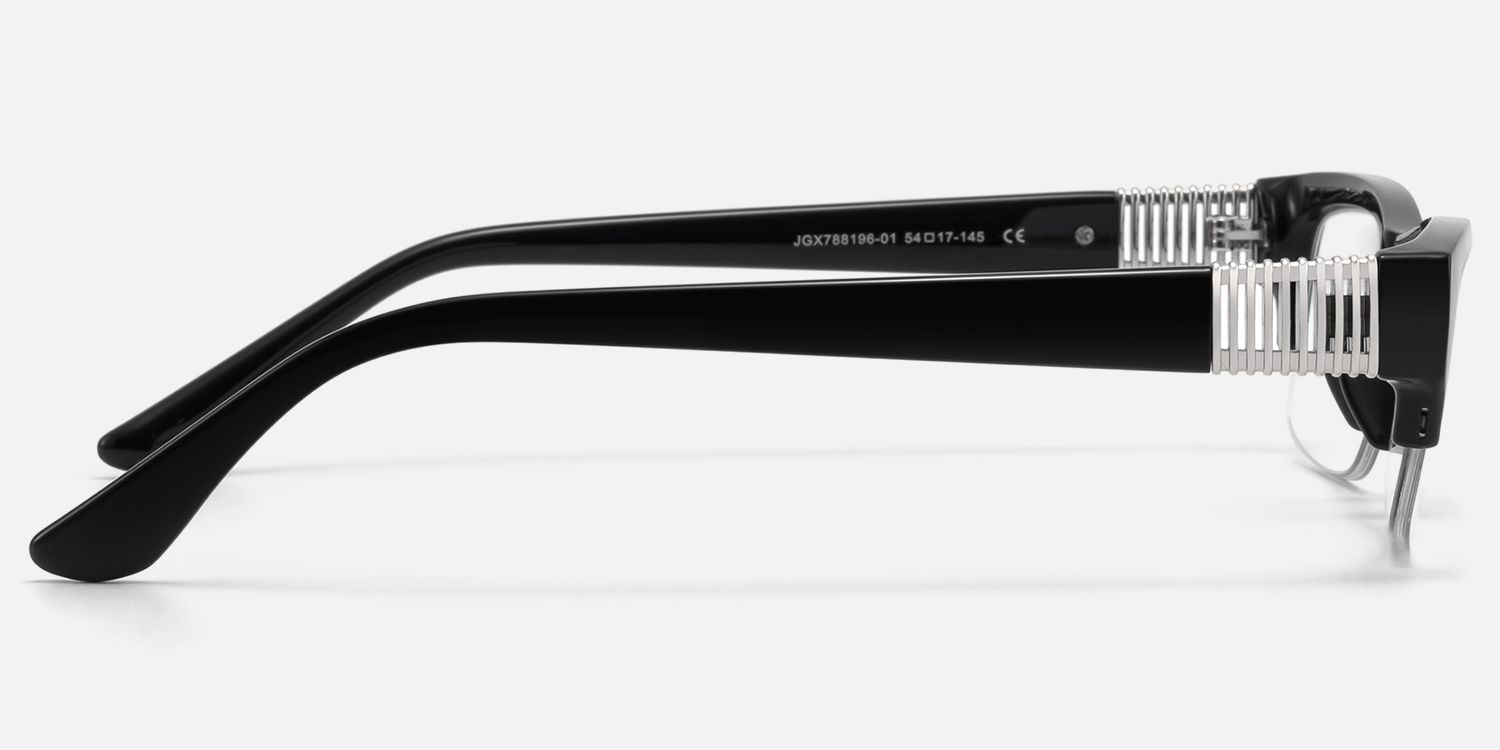 Kairo - Browline Black Eyeglasses product detail 3