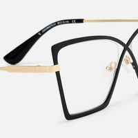 Felicja - Butterfly Black Eyeglasses | Vooglam Design Details