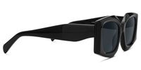 Madelief - Geometric Black Sunglasses | Vooglam 