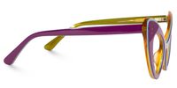 Danesha - Cat Eye Purple Eyeglasses | Vooglam 