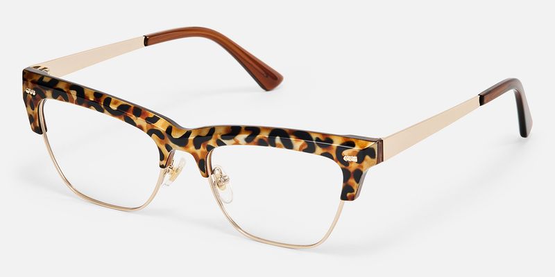 Gabriella - Cat Eye Tortoise Eyeglasses