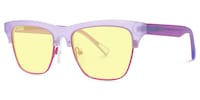 Polka - Square Purple Sunglasses - 2