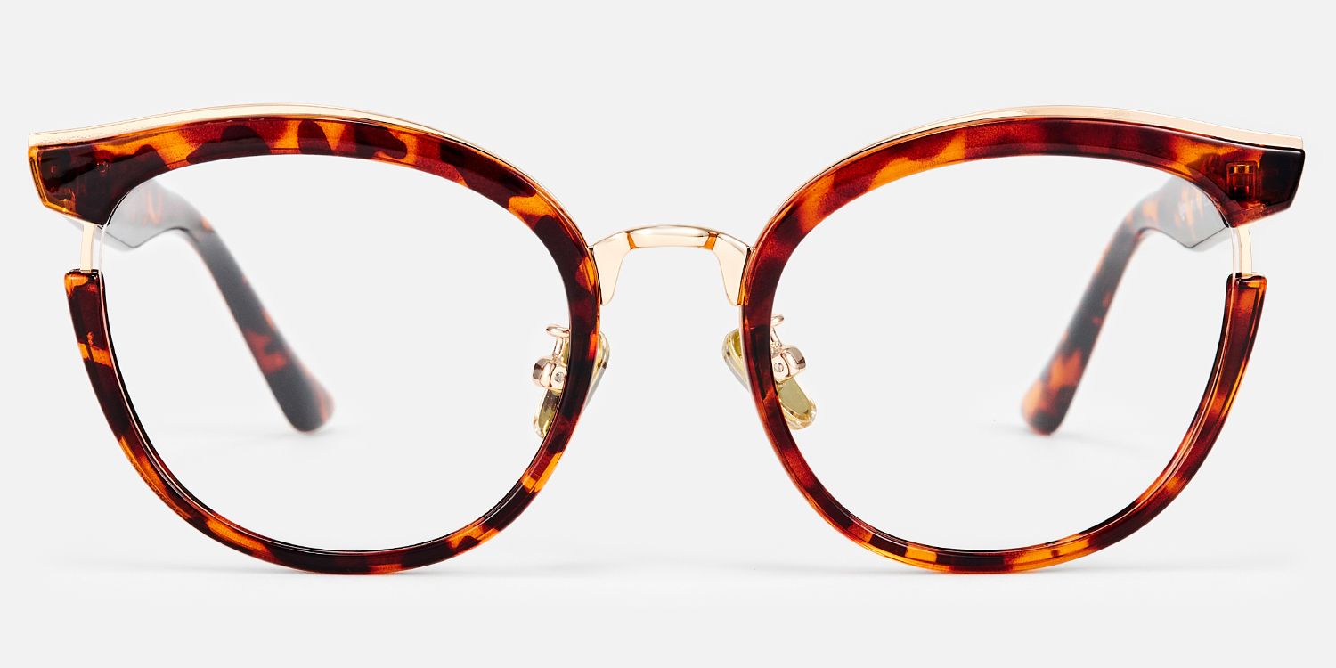Retro - Cat eye Tortoise Eyeglasses product detail 2