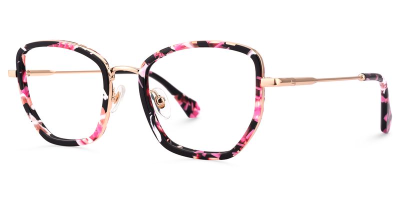 Wanderer - Geometric Floral Eyeglasses