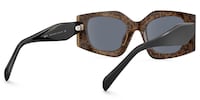 Tahlia - Geometric Tortoise Sunglasses - 3