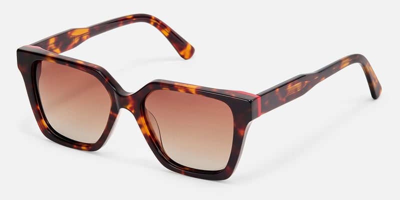 Eclipse - Square Tortoise Sunglasses