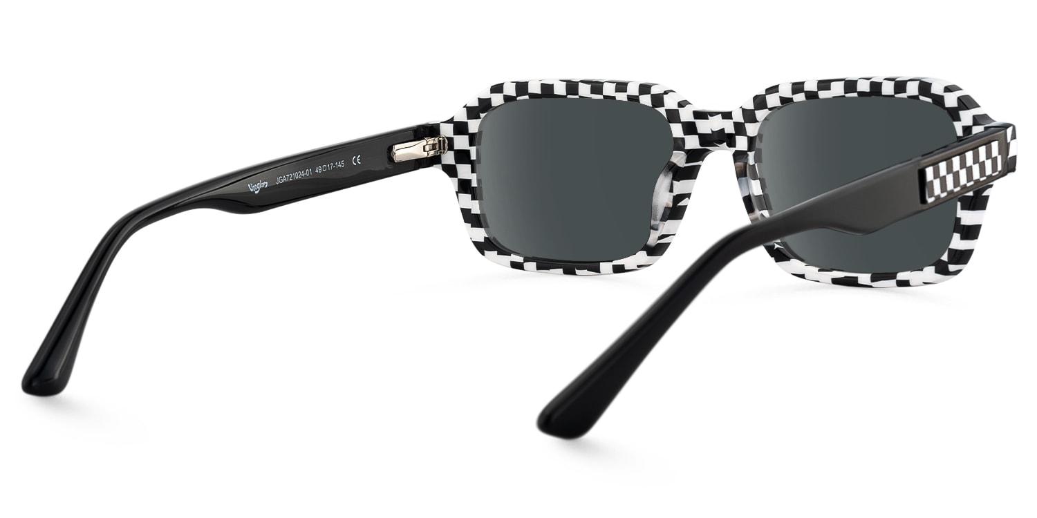 Narges - Rectangle Pattern Sunglasses