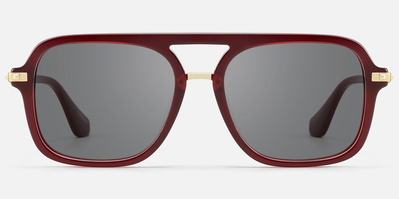 Marfa - Aviator Red Sunglasses