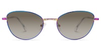Starlette - Cat Eye Multicolor Sunglasses - 1