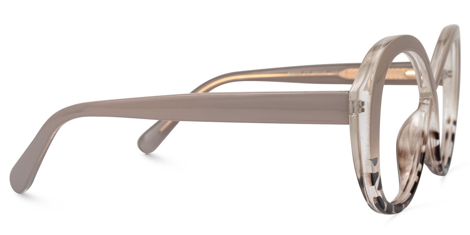 Serena - Oval Brown/Tortoise Eyeglasses product detail 4