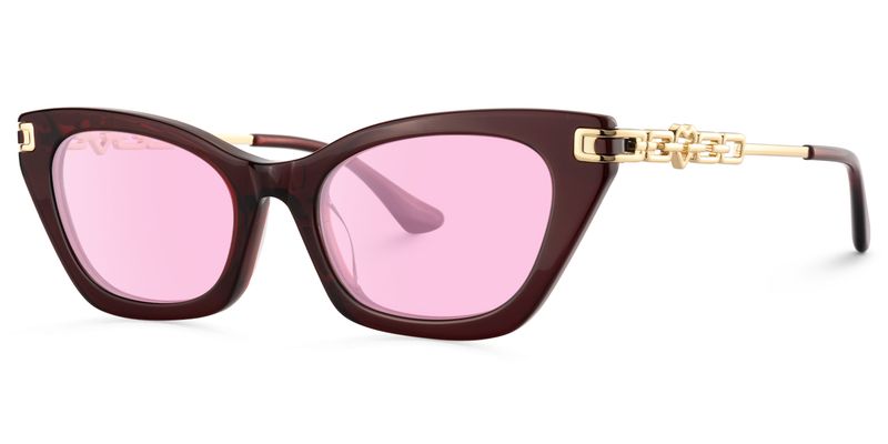 Siren - Cat Eye Red Sunglasses