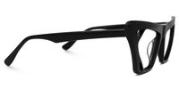 Cadogan - Cat Eye Black Eyeglasses | Vooglam