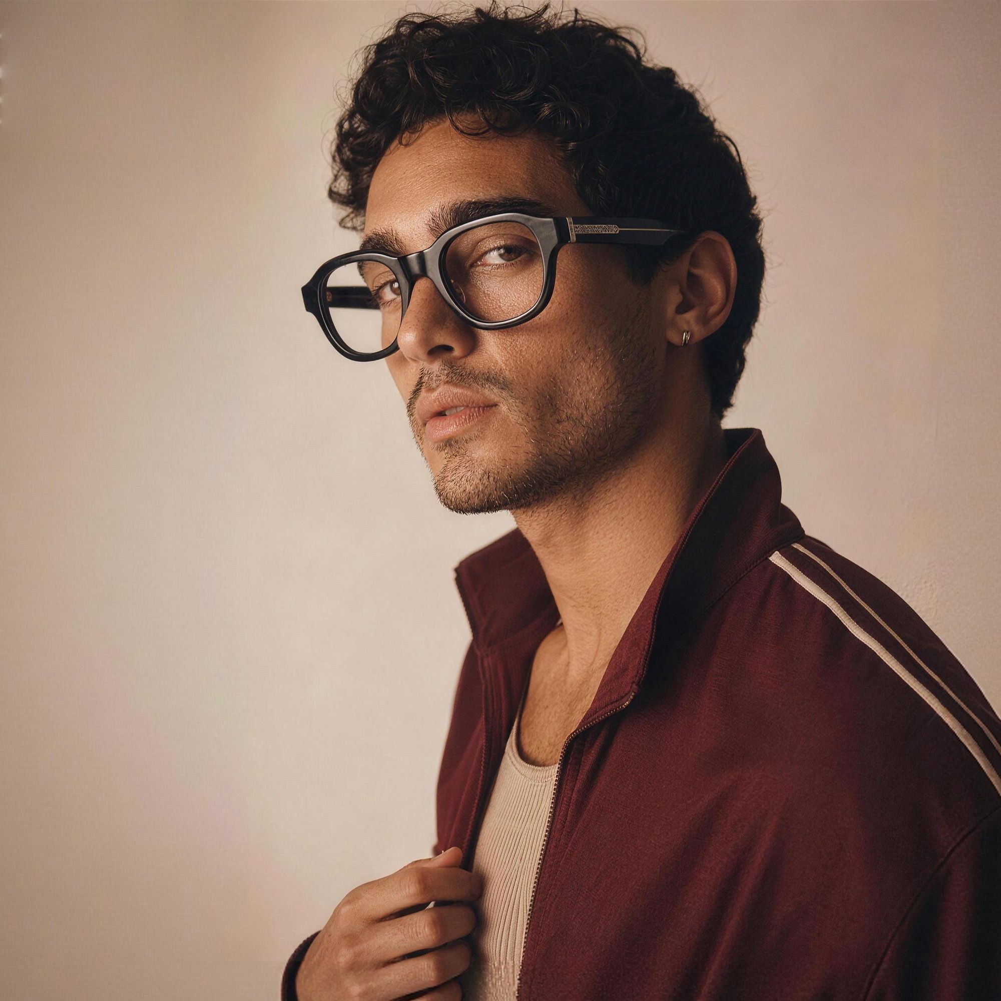 Brand Story: Behind the design of Eerie - Shiny Black Diamond Patterned Glasses by Vooglam