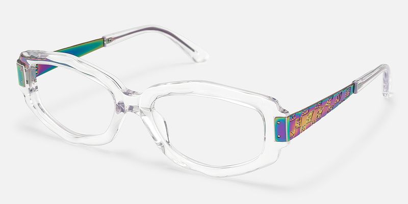 Spire - Geometric Transparent Eyeglasses