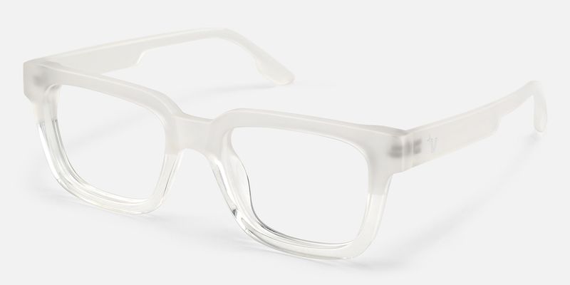 Strobe - Rectangle Transparent Eyeglasses