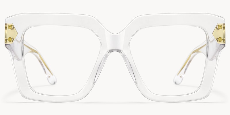 Azania - Square Crystal Eyeglasses