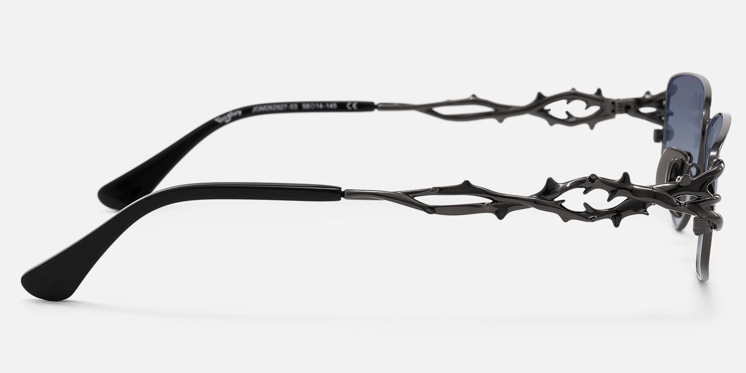 Spine - Geometric Grey Sunglasses product detail 3