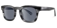 Brovia - Square Grey Sunglasses - 2