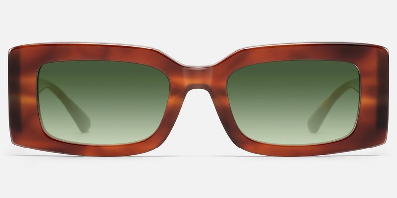 Aurelia - Red Tortoise Gradient Sunglasses | Vooglam