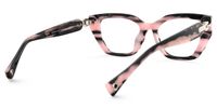 Naiara - Rectangle Two-tone Eyeglasses | Vooglam Side View